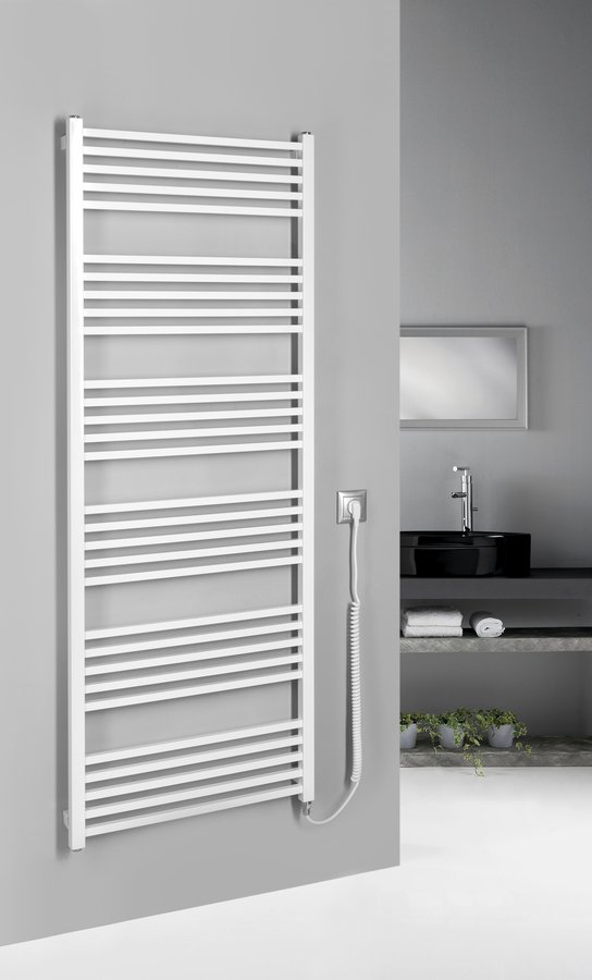 Sapho METRO-E elektrické otopné těleso rovné 600x1620mm; 800 W; bílá