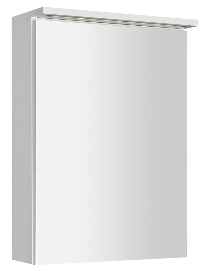 Levně Aqualine KAWA STRIP galerka s LED osvětlením 50x70x22cm, bílá