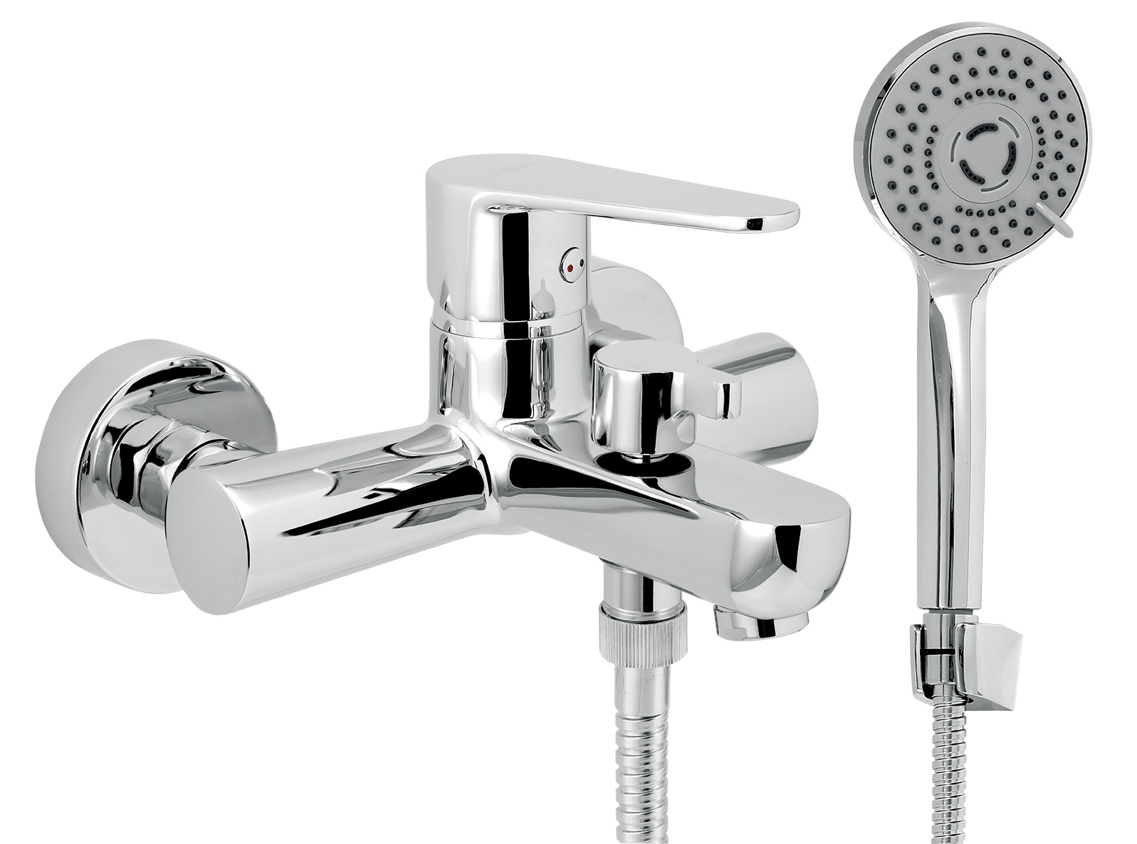 Novaservis Vanová nástěnná baterie Titania Fresh ECO, 150 mm, chrom