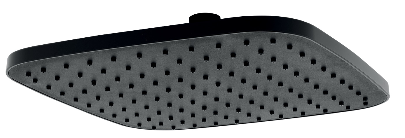 Novaservis Pevná sprcha 230 x 230 mm, černá