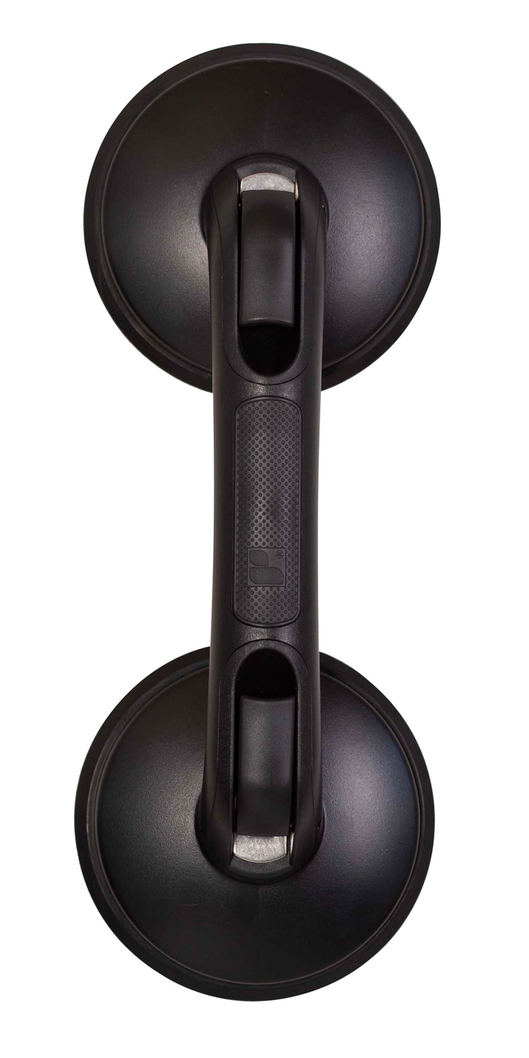 Ridder Přísavné madlo černé - odnímatelné koupelnové madlo 120kg