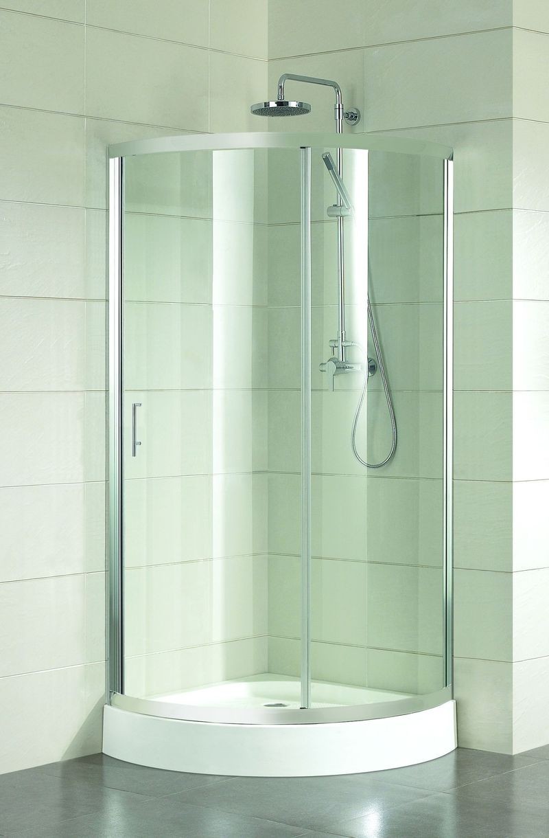 Levně Olsen Spa SOLID BCALB90CC+BCLORC90V - Sprchový kout ALBATERA VČETNĚ PLASTOVÉ SPRCHOVÉ VANIČKY