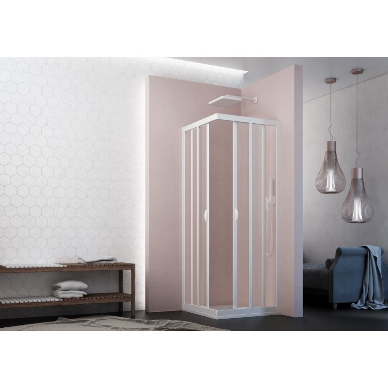 Forte Olsen Spa Skipper BSVEL9090P - Sprchový kout VELA 90 x 90 cm, výplň polystyrol