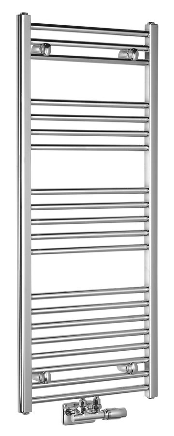 Aqualine ALYA otopné těleso rovné 500x1188mm; středové připojení; chrom