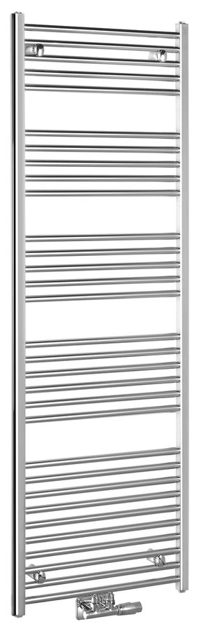 Aqualine ALYA otopné těleso rovné 600x1785mm; středové připojení; chrom