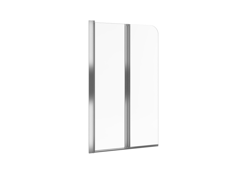 Levně Santech Axel 80 x 140 cm levá 2-DÍLNÁ VANOVÁ ZÁSTĚNA levá