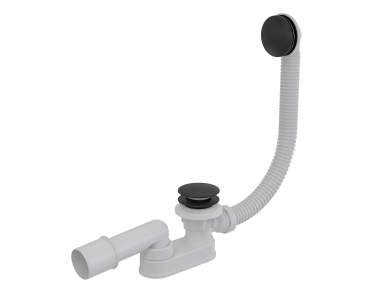 Levně Santech Alca plast VÝPUSŤ ALCA CLICK-CLACK 80 cm ČERNÁ