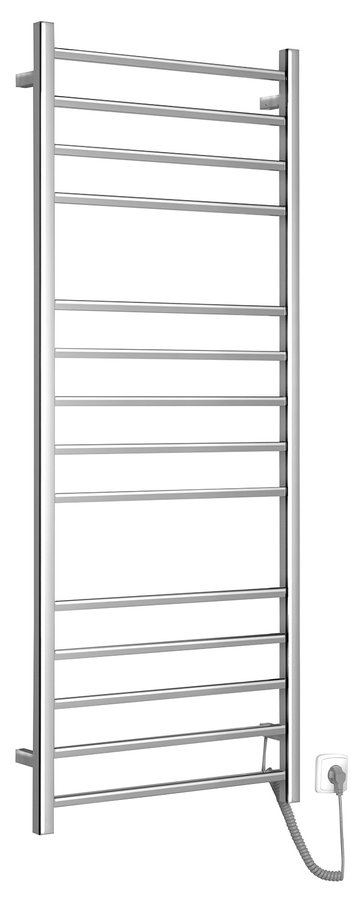 Sapho ESKINADO elektrický sušák ručníků; hranatý; 600x1500 mm; 130 W; nerez lesk