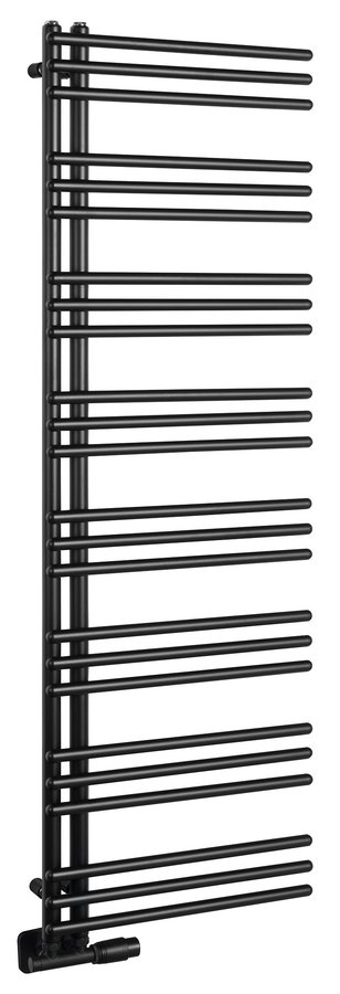 Aqualine POSEIDON otopné těleso 450x1540mm, černá mat