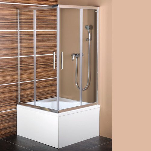 Levně Polysan CARMEN čtvercová sprchová zástěna 900x900x1500mm, čiré sklo