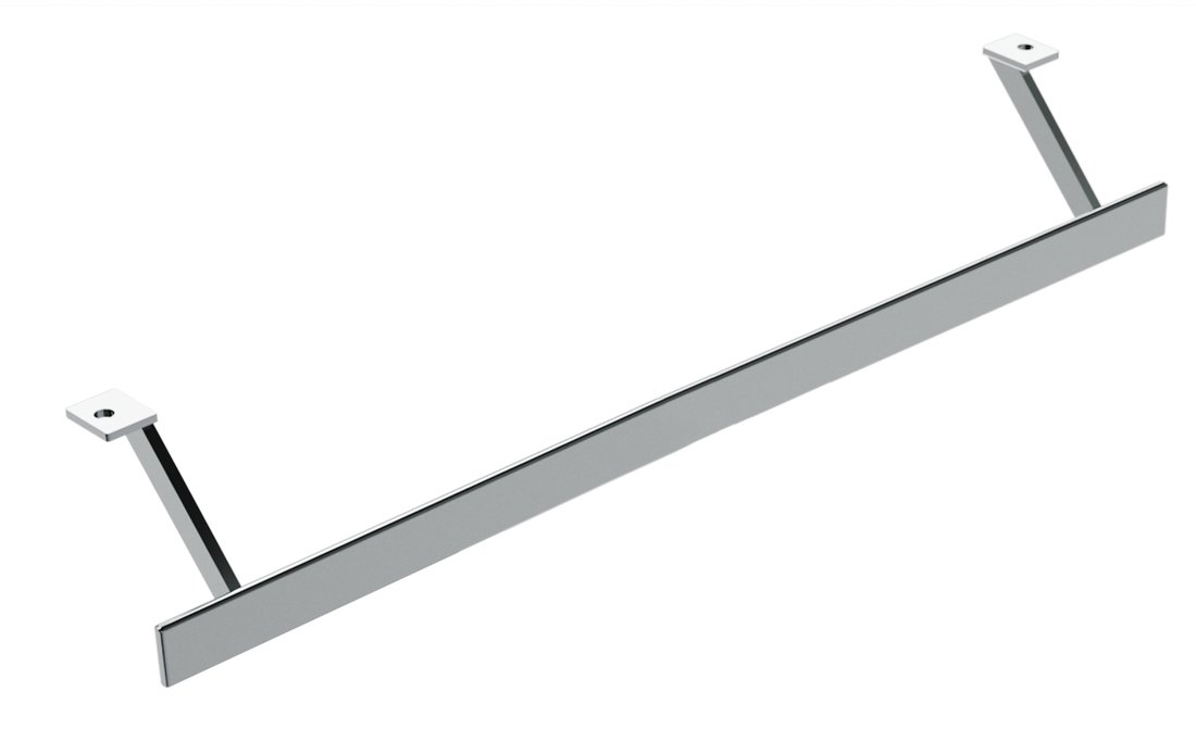 Levně GSI PURA čelní držák ručníků 82cm, chrom