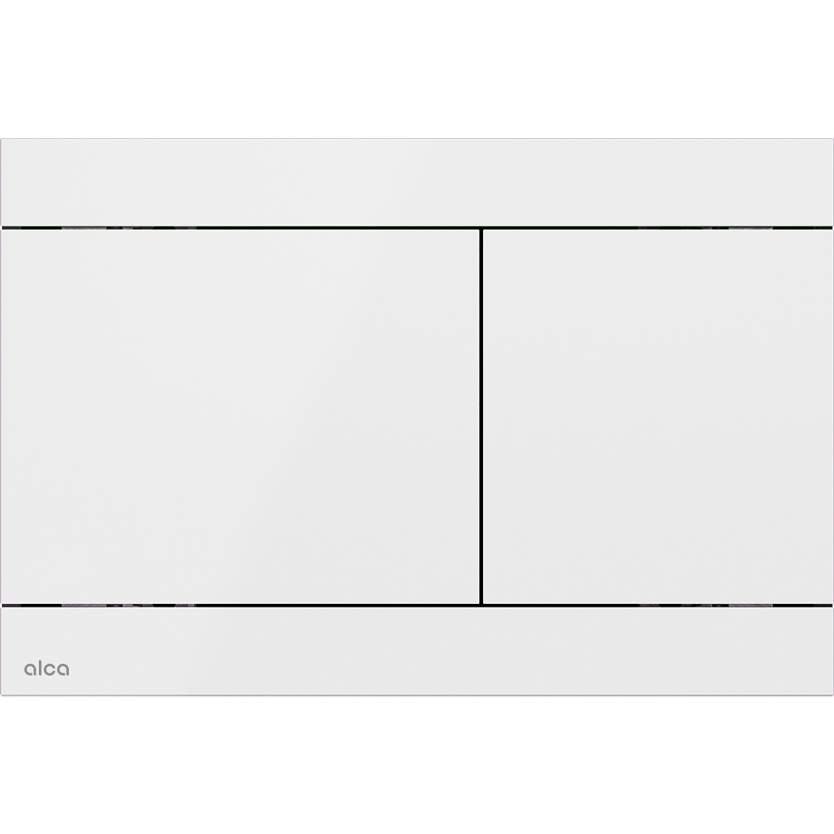 Alcadrain FLAT FUN-WHITE ovládací tlačítko - fun bílé lesklé (dříve Alcaplast)