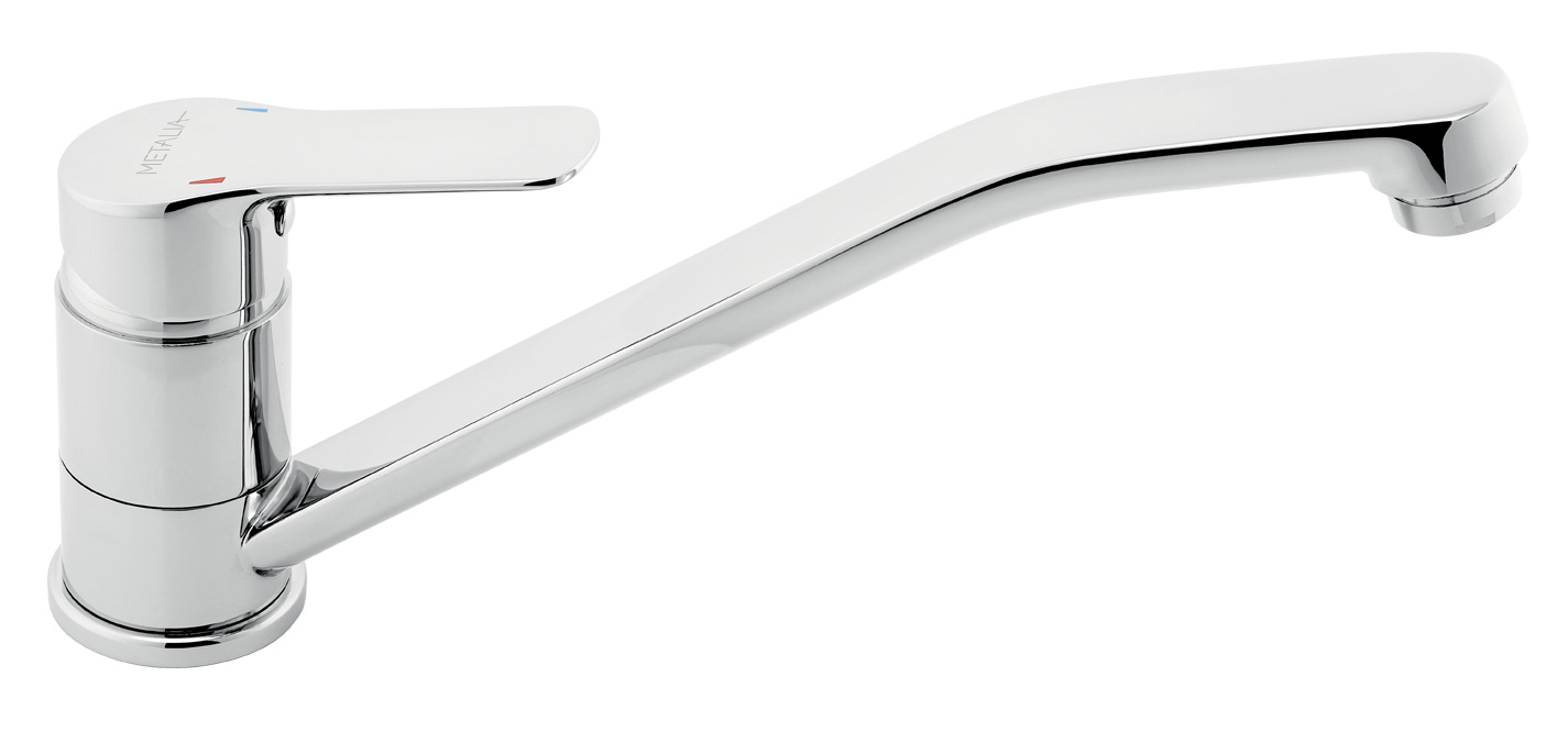 Novaservis Dřezová baterie Metalia 54 ECO, chrom