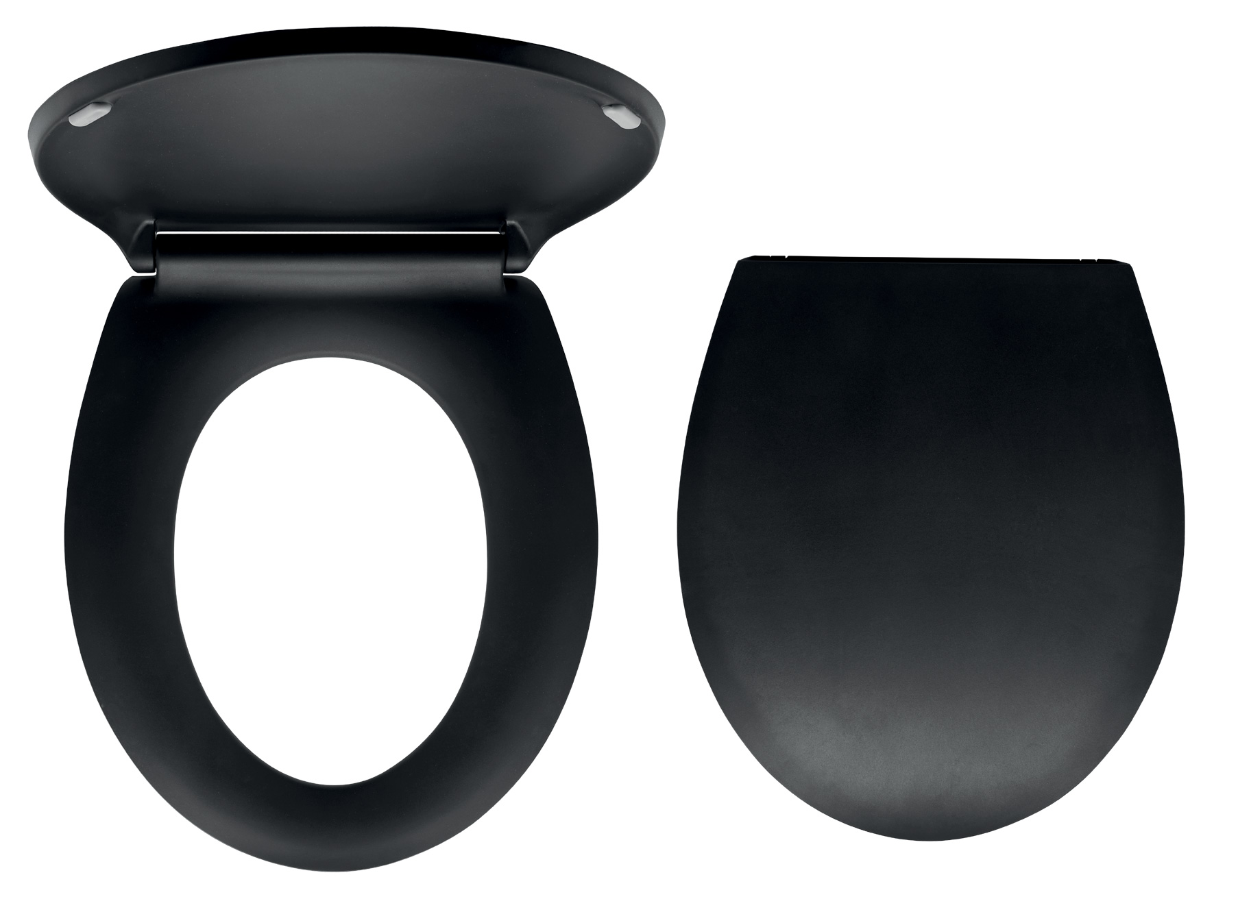 Novaservis WC SEDÁTKO; DUROPLAST ČERNÁ MATNÁ; PANTY TVRZENÝ PLAST (WC/BLACK)