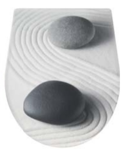 Alcadrain A604ZEN wc sedátko Soft Close; Click systém; Duroplast - možnost horní montáže (dříve Alcaplast) - meditace