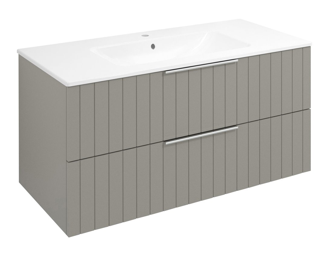 Levně Sapho CIRASA STRIP umyvadlová skříňka 99,8x52x46cm, agila