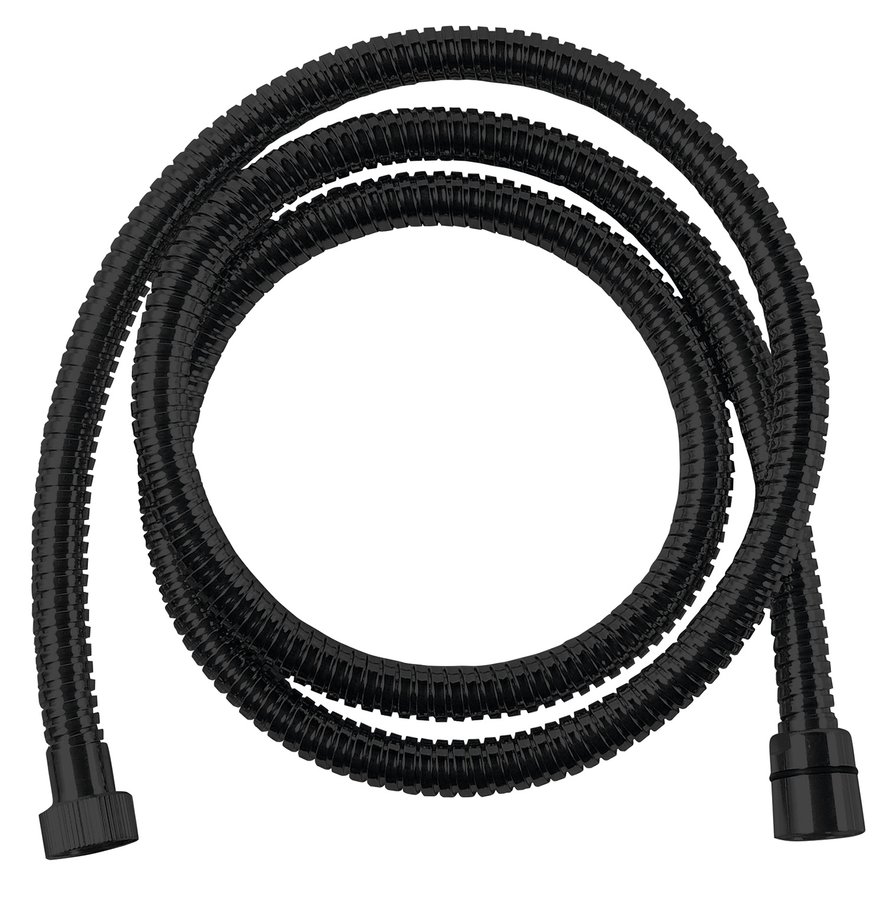 Sapho POWERFLEX kovová sprchová hadice; 150cm; černá mat