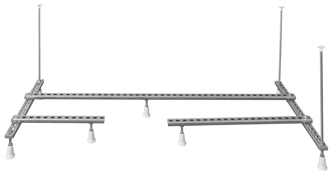 Levně Polysan Nosná konstrukce pro asymetrickou vanu 185x80cm, L/R