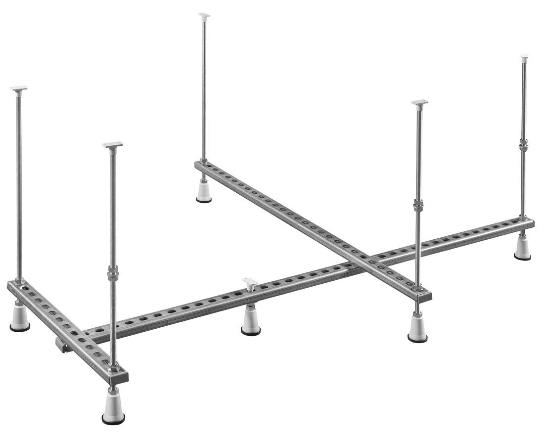 Levně Polysan Nosná konstrukce pro asymetrickou vanu 150x75cm, L/R