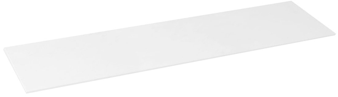 Sapho LOREA deska Rockstone 181x1,2x52,5cm, bílá mat