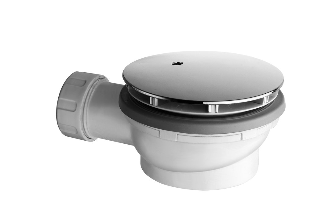 GSI Vaničkový sifon, průměr 90mm, DN40, nízký, krytka chrom