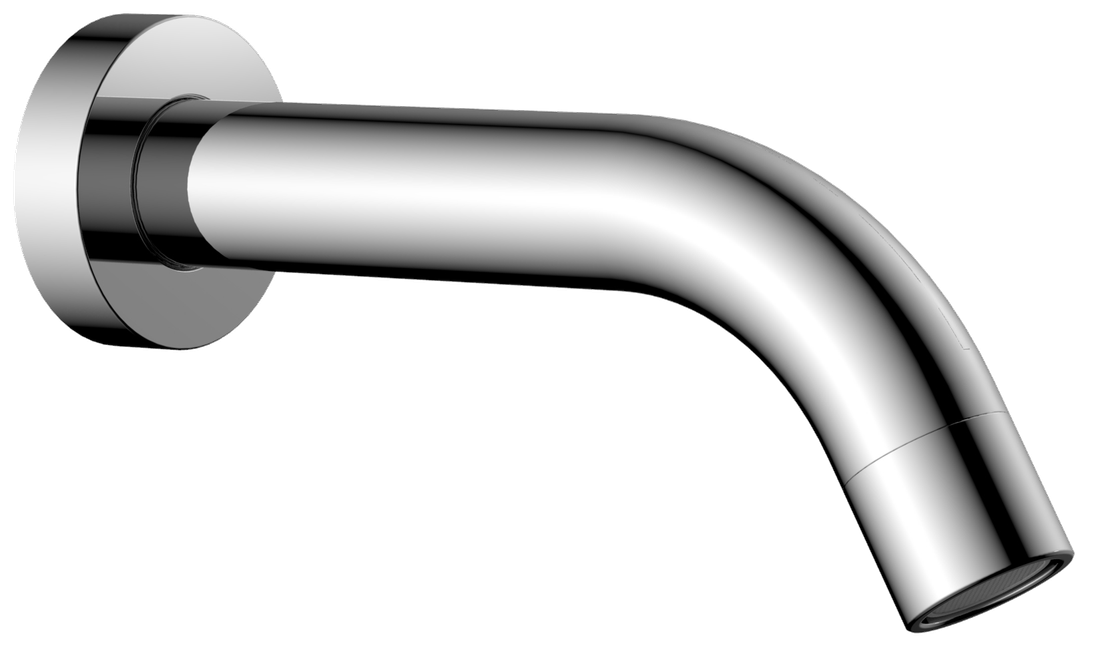 Sapho Nástěnná výtoková hubice, kulatá, 174mm, chrom