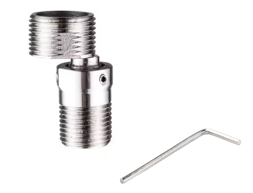 Levně Eco produkty Naklápěcí a otočná etážka k vodovodní baterii; výška 50 mm; otočná kolem své osy 1ks