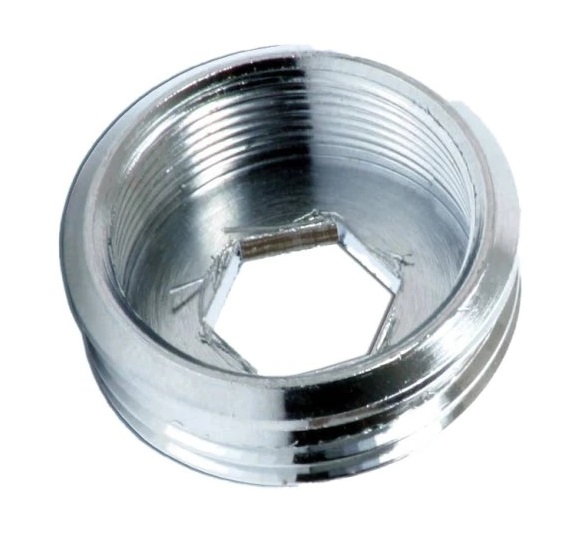 Eco produkty Redukce perlátoru M22x1 vnitřní závit / 3/4" vnější závit, mosaz