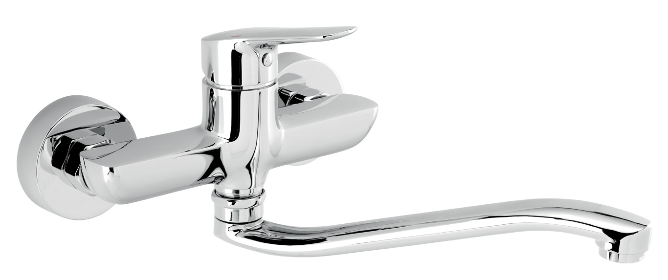 Novaservis Dřezová umyvadlová baterie 150 mm Metalia 54 ECO, chrom