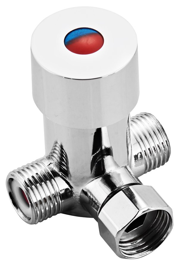 Levně Bruckner Regulátor teploty vody pro stojánkové ventily 1/2", chrom