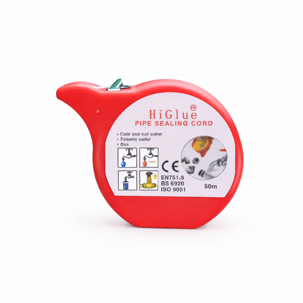 Eco produkty Těsnící vlákno 50 m do závitů VODA a TOPENÍ - šňůra na závity pro utěsňování závitů kovových a plastových trubek a armatur, použití VODA a TOPENÍ