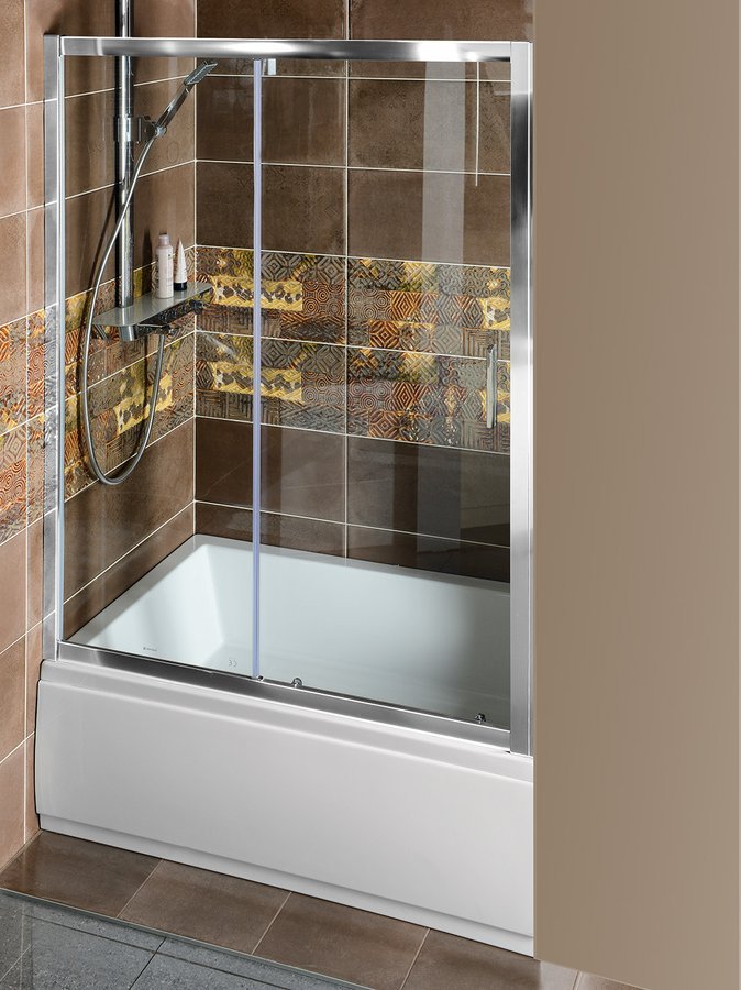 Levně Polysan DEEP sprchové dveře posuvné 1300x1500mm, čiré sklo