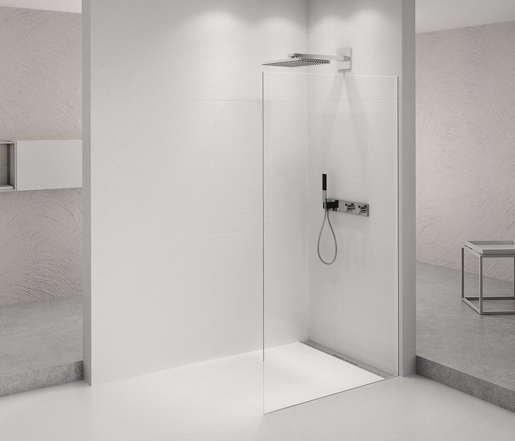 Levně Polysan ARCHITEX CHROM sprchová zástěna 962mm, čiré sklo