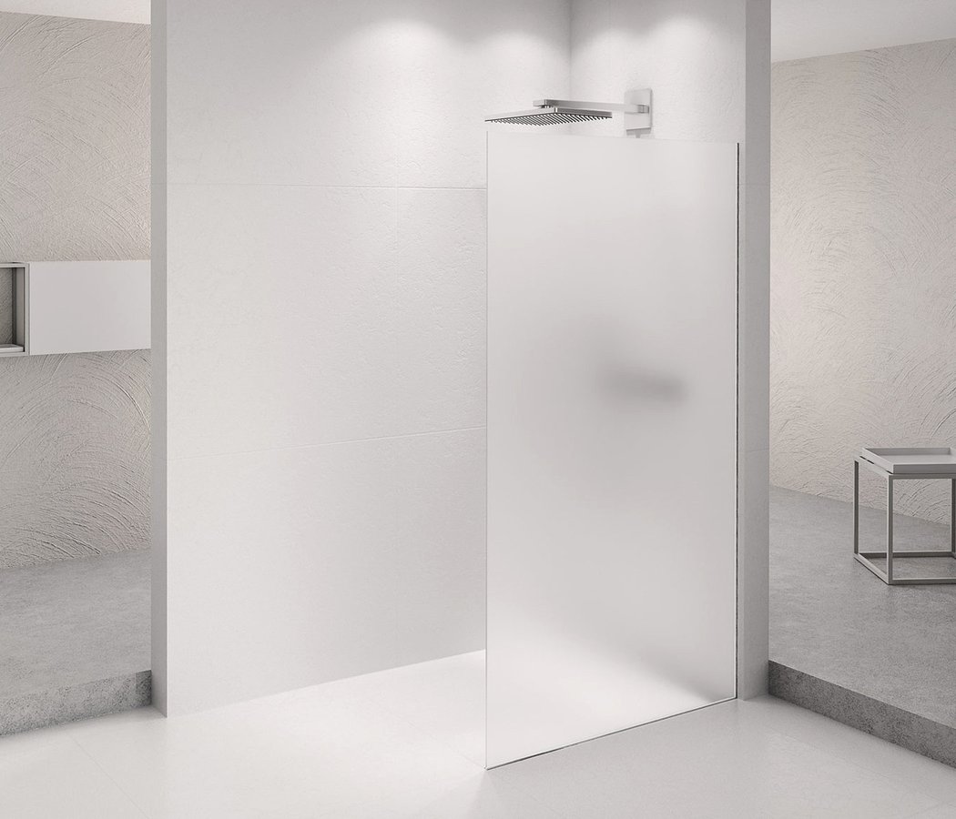Levně Polysan ARCHITEX CHROM sprchová zástěna 862mm, matné sklo