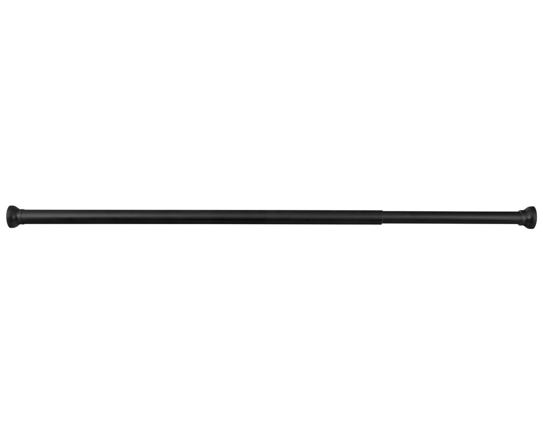 Levně Aqualine Teleskopická rozpěrná tyč 118-215cm, černá
