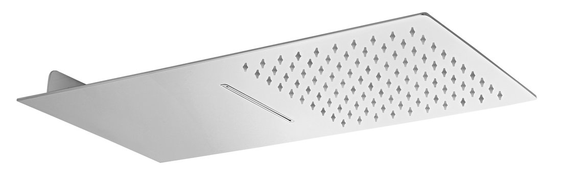 Levně Sapho SLIM nástěnná hlavová sprcha s kaskádou, 250x550mm, nerez lesk