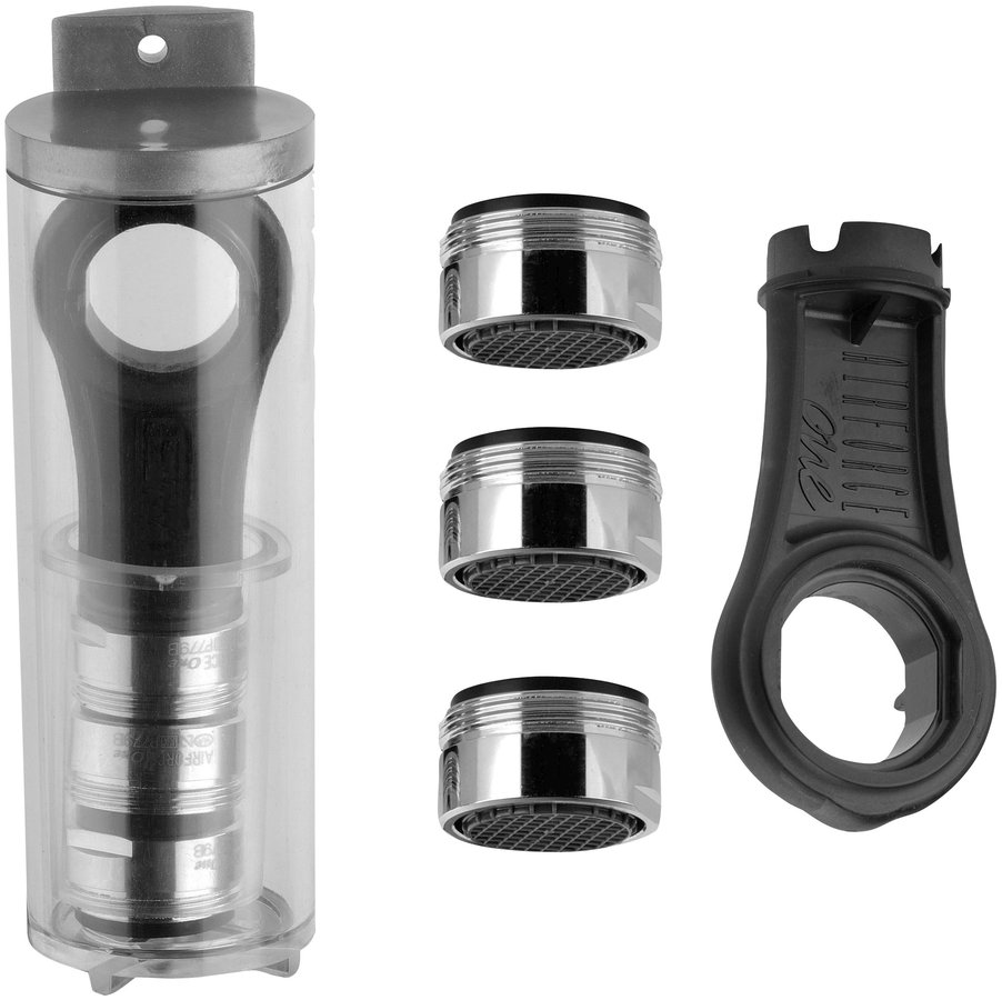 Levně Sapho SET 3x perlátor ANTICALC, vnější závit M24x1 a klíč, chrom