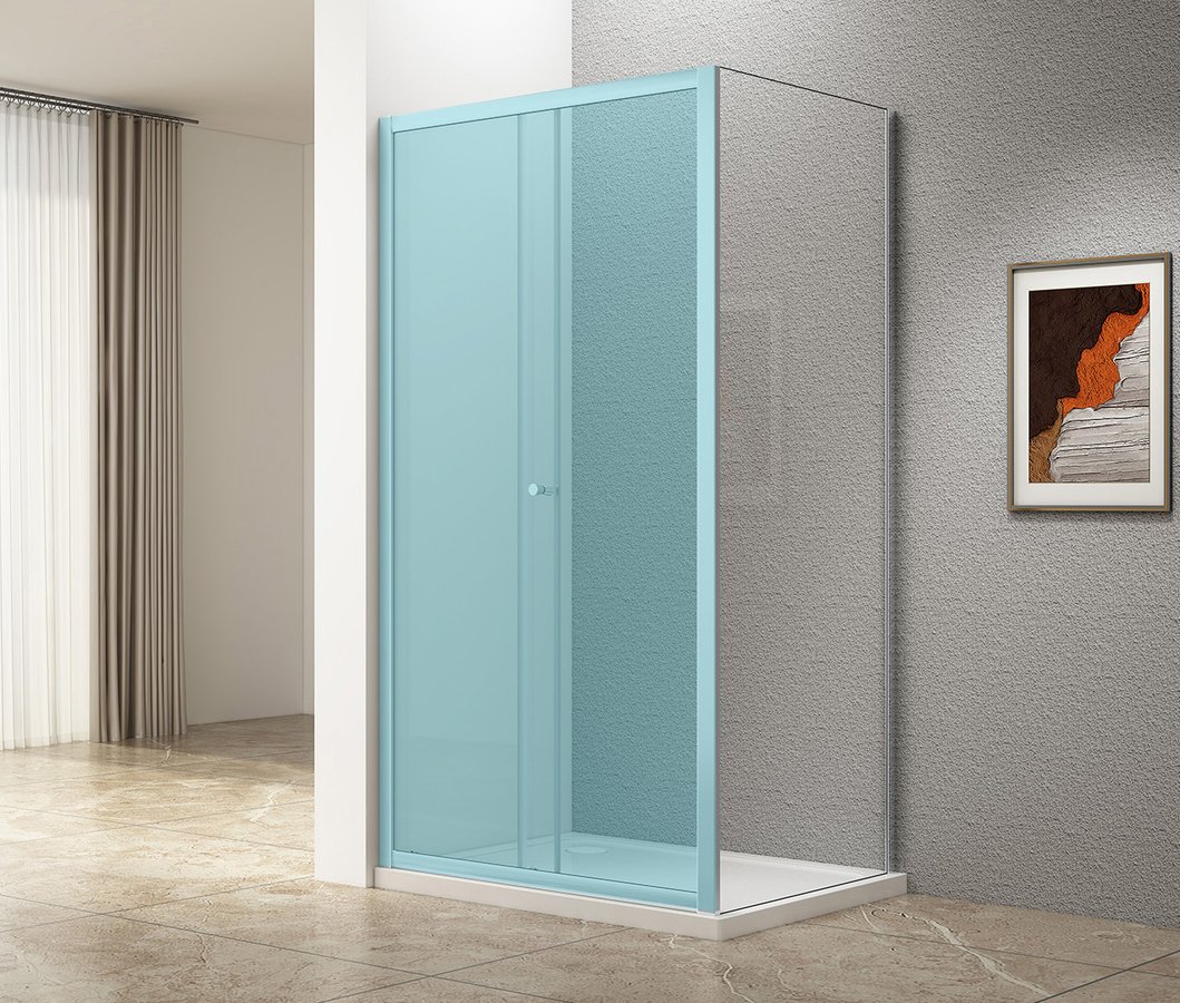 Levně Aqualine UGGA boční stěna 900mm, čiré sklo