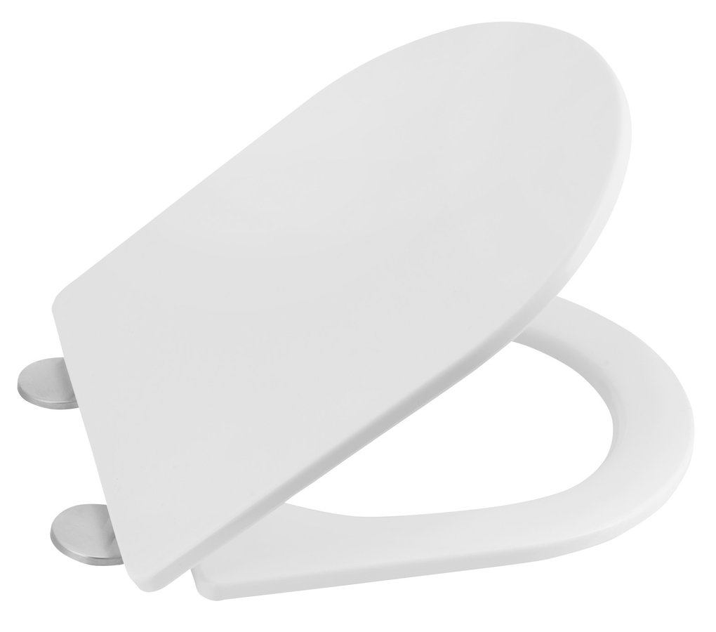 Aqualine ISABELLA WC sedátko, Soft Close, Easy Take, bílá (ES8516)
