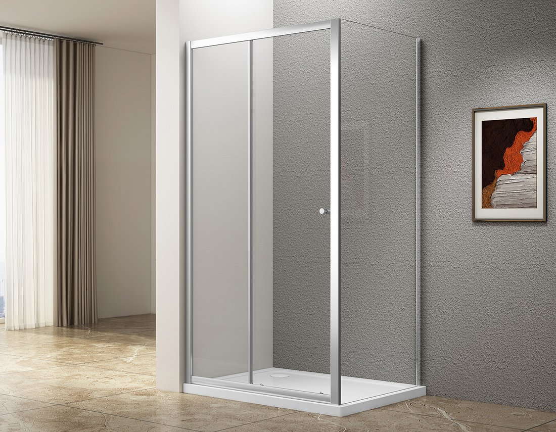 Levně Aqualine UGGA obdélníkový sprchový kout 1000x800mm, čiré sklo