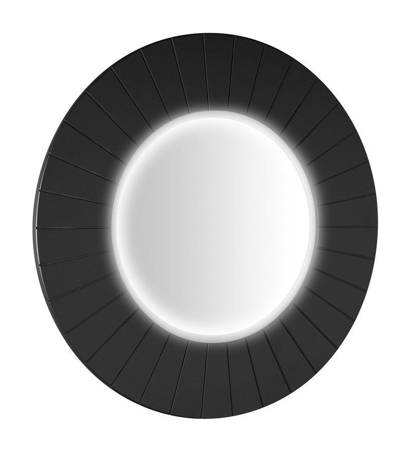 Levně Sapho LUMIRO STRIP kulaté zrcadlo s LED osvětlením v rámu ø 75cm, carina