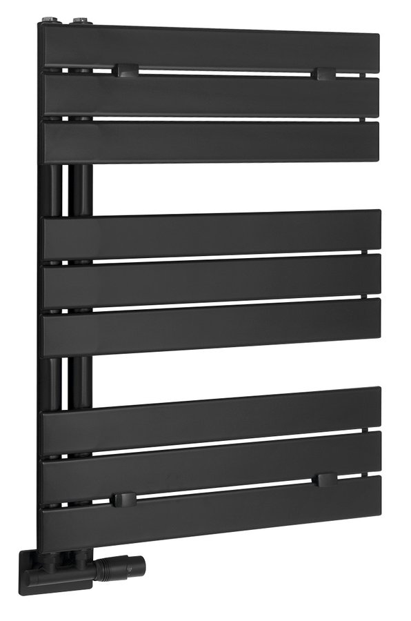 Aqualine MYTHOS otopné těleso 500x830mm, černá mat