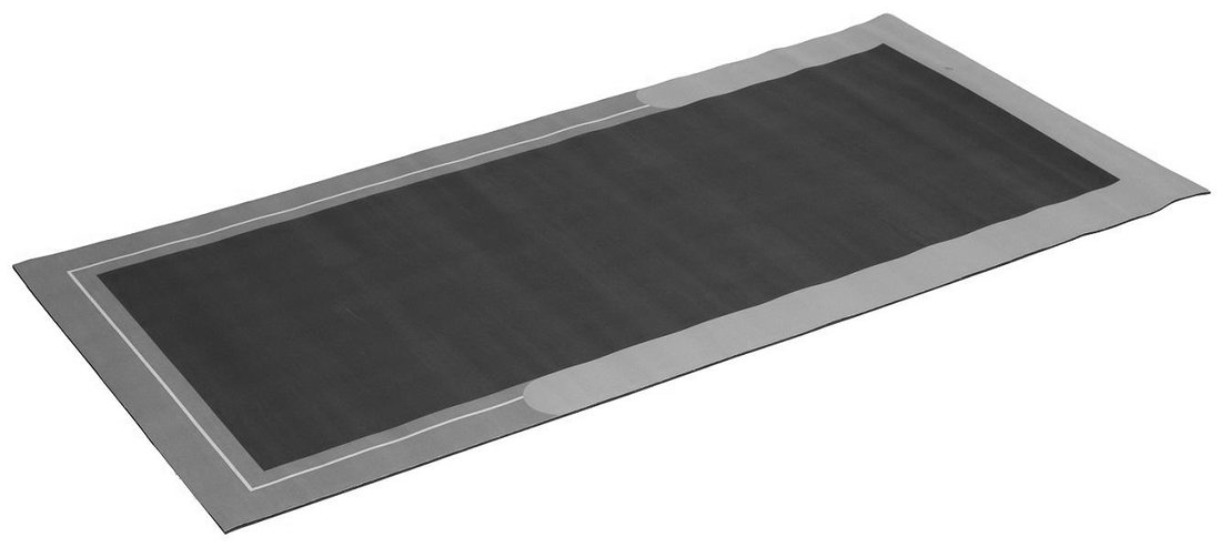 Levně Aqualine Koupelnová předložka 60x120cm, absorpční, šedá