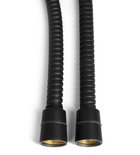 Levně Sapho POWERFLEX kovová sprchová hadice, 200cm, černá mat