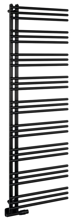Aqualine POSEIDON otopné těleso 550x1740mm, černá mat