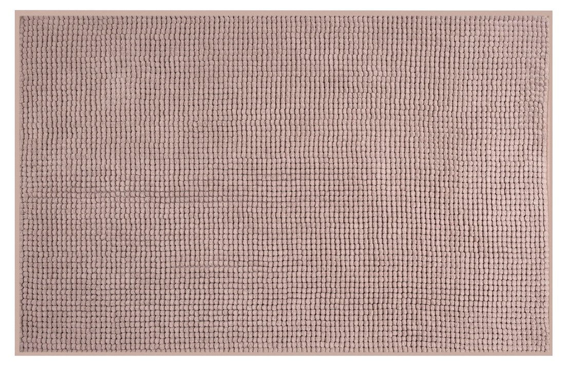 Levně Aqualine CHENILL koupelnová předložka 50x80cm, 100% polyester, béžová
