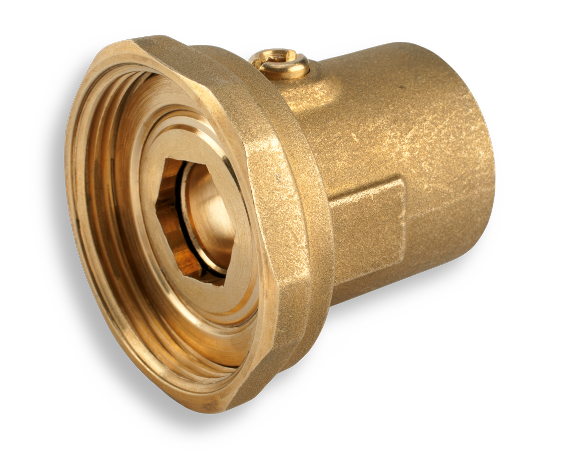 Levně Novaservis Kulový kohout 1" s půlšroubením k čerpadlu 6/4" (KSP2)