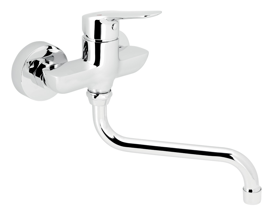 Levně Novaservis Dřezová umyvadlová baterie 100 mm Metalia 54, chrom (54074/T-0)