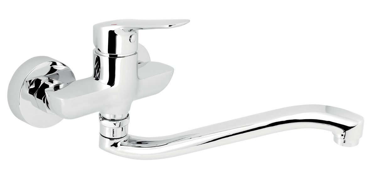 Levně Novaservis Dřezová umyvadlová baterie 100 mm Metalia 54 ECO, chrom (54074-0E)