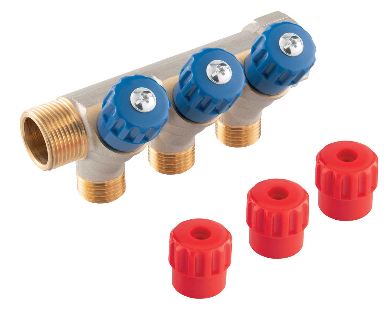 Levně Novaservis Sanitární rozdělovač 3/4"x1/2", 2-cestný (RDW200200)